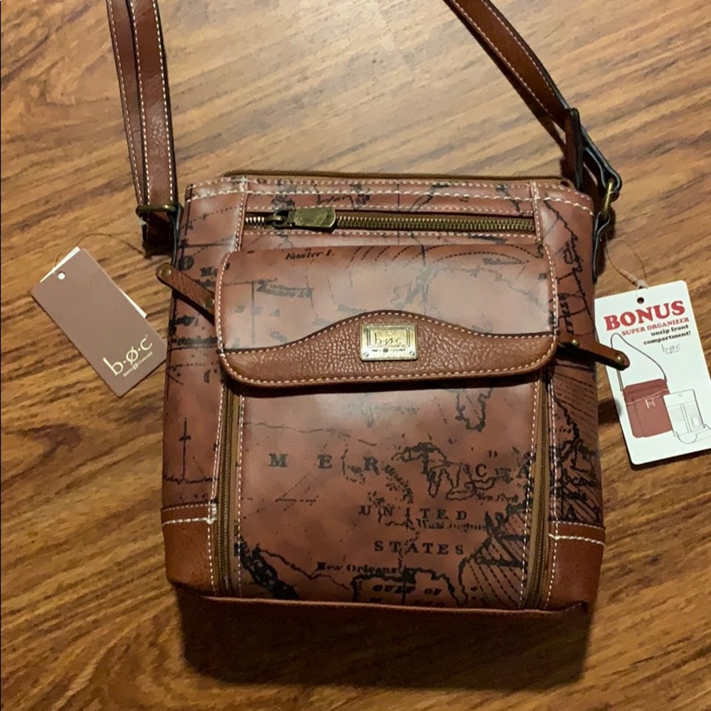 b.o.c voyager organizer crossbody bag